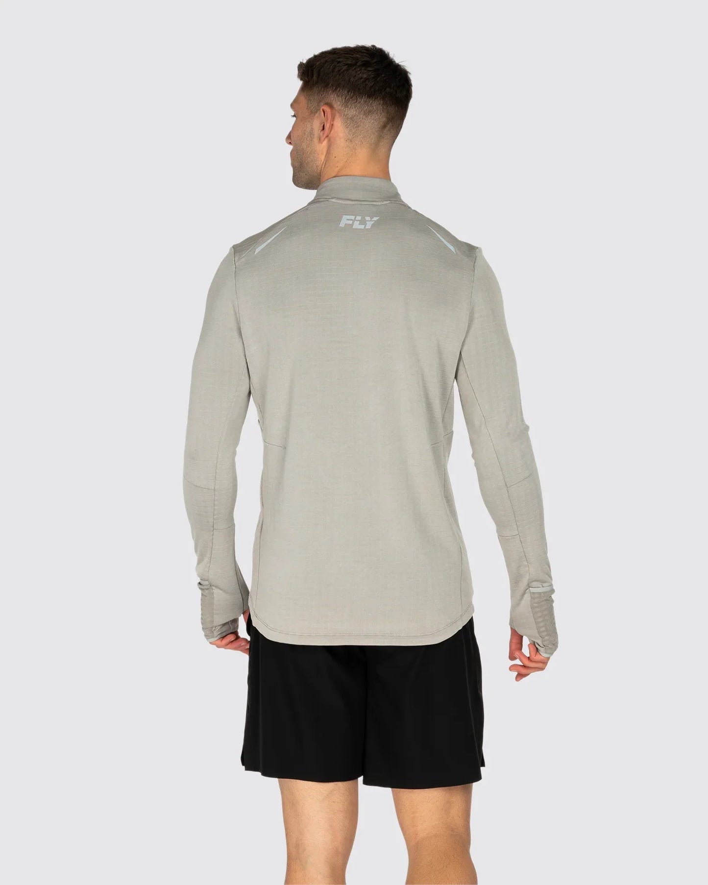 Tempo 1/4 Zip Warm Weight Running Top Fly X London Shootfighters